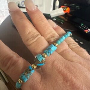 Baby Blue Good Heart Bracelet